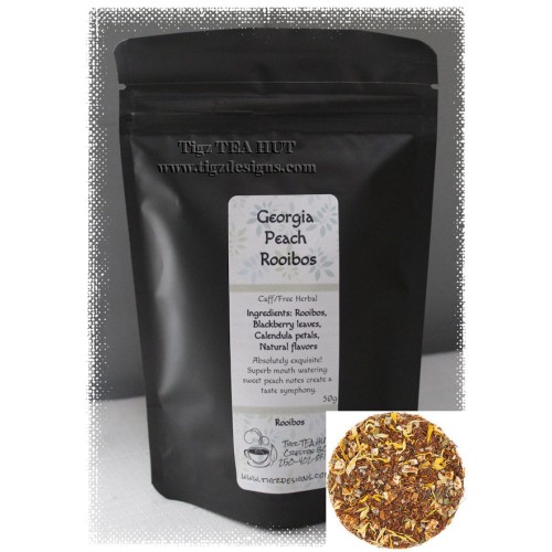 Georgia Peach Rooibos - Creston BC Tea